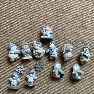 Snow Buddies Christmas Ornaments